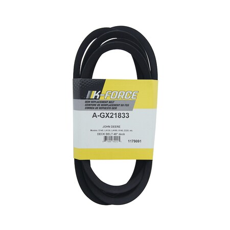 A & I Products Belt, Deck 21" x6.3" x1.3" A-GX21833